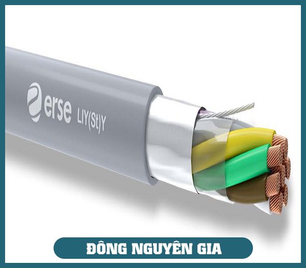 Cáp tín hiệu và chống cháy 300/500V LiY(St)Y